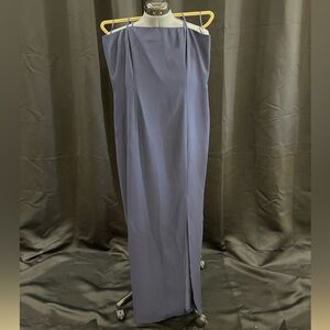 Vintage J.R. Nites Navy Blue Dress, Size 8